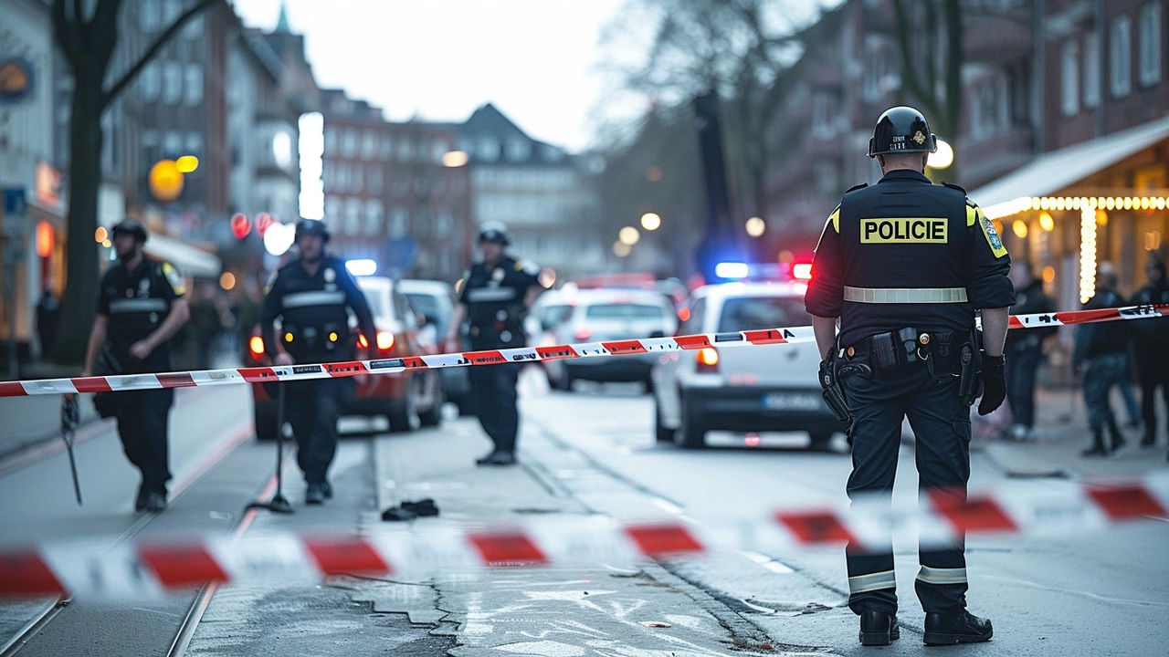 Duitse Man Neergeschoten Door Politie in Hamburg Vlakbij Oranjefanzone
