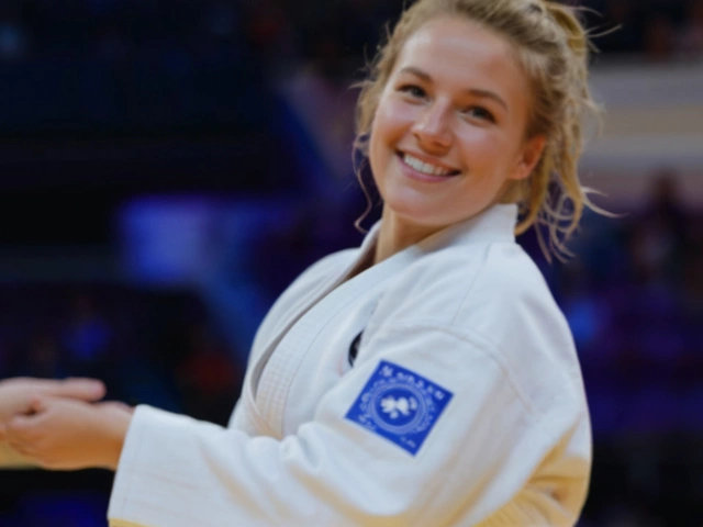 Sanne Van Dijke schittert met ippon overwinning en bereikt kwartfinales